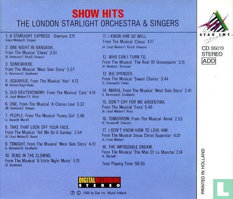 Hits from Broadway [Show Hits] - Image 2