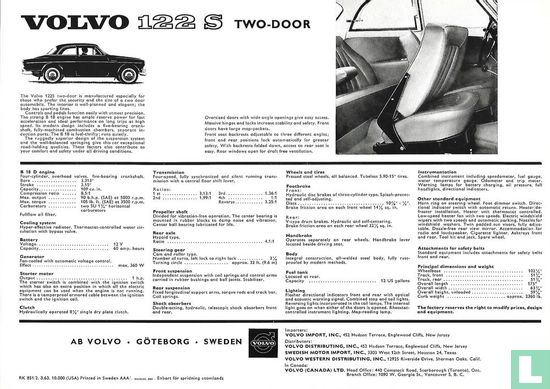 Volvo 122 S Two-Door  - Afbeelding 2