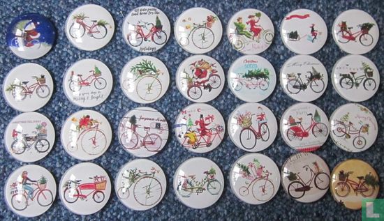 Christmas bicycles - Afbeelding 2