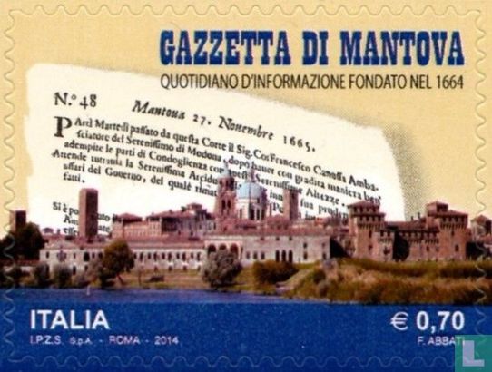350 years of Gazzetta di Mantova