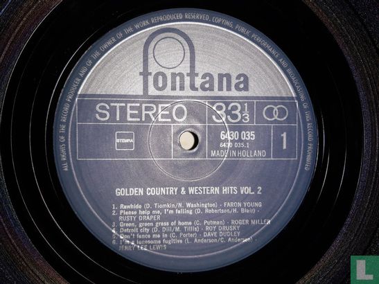 Golden Country & Western Hits 2 - Afbeelding 3