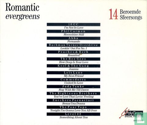 Romantic Evergreens - 14 Beroemde sfeersongs [My Best Friend - 14 Romantic Love Songs] - Afbeelding 2