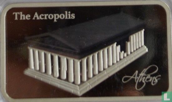 Solomon Islands 2 dollars 2016 (PROOF - colourless) "The Acropolis in Athens" - Image 2