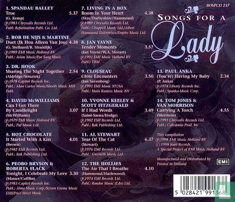 Songs for a Lady - Afbeelding 2