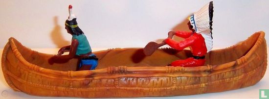 Indiaanse kano set - Afbeelding 2