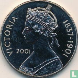 Ascension 50 pence 2001 "Centenary of the death of Queen Victoria" - Image 1