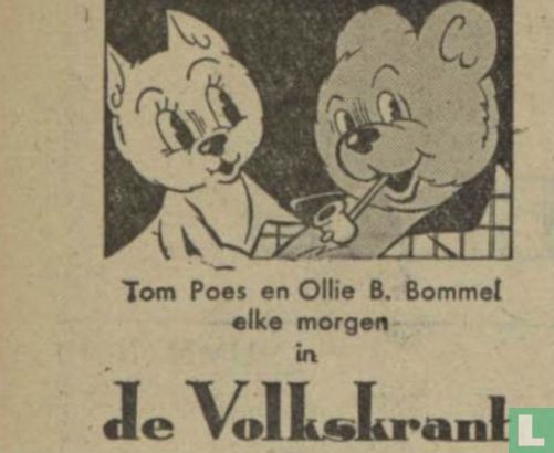 Tom Poes en Ollie B. Bommel elke morgen in de Volkskrant - Bild 1