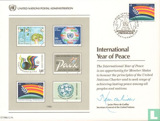 Internationaal jaar van de vrede