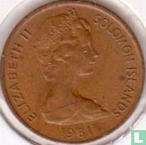 Îles Salomon 1 cent 1981 (sans FM) - Image 1
