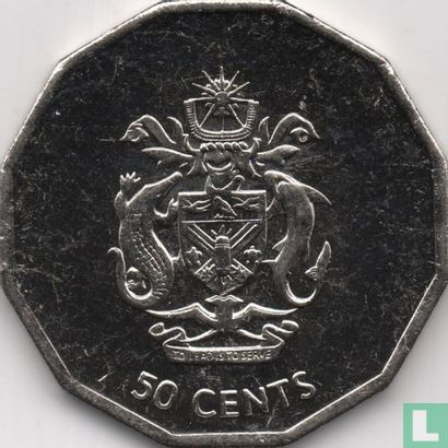 Solomon Islands 50 cents 2010 - Image 2