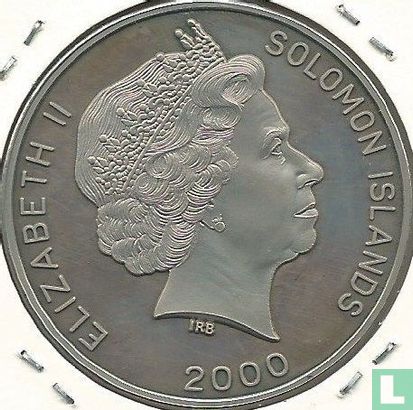Salomonseilanden 1 dollar 2000 (PROOF) "Summer Olympics Sydney - Swimming" - Afbeelding 1