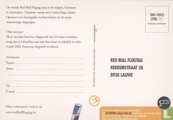 2765b* - Red Bull "Zin Om Te Vliegen?"  - Bild 2