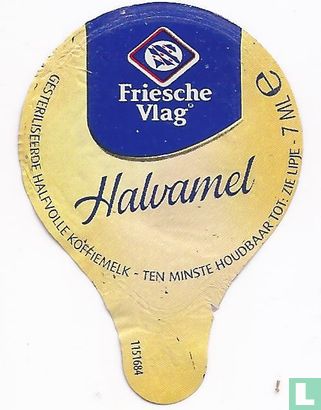 Friesche vlag  - Halvamel