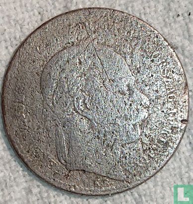 Hongarije 20 krajczar 1868 (KB) "váltó pénz"  - Afbeelding 2