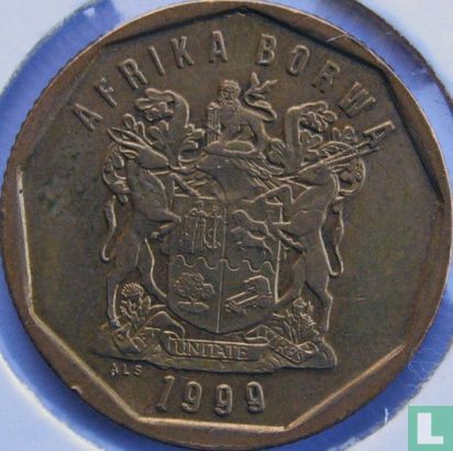 Afrique du Sud 50 cents 1999 - Image 1
