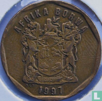 Zuid-Afrika 50 cents 1997 - Afbeelding 1