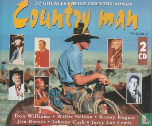 Country Man vol 2 - 32 Greatest Country Songs - Afbeelding 1