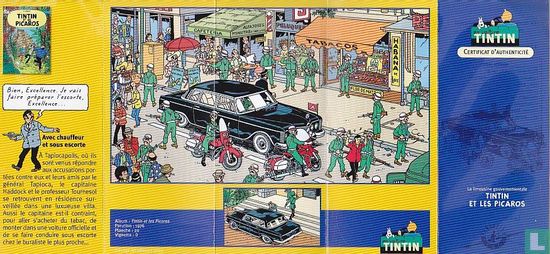La limousine gouvernementale - Tintin et les Picaros  - Image 1