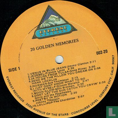 20 Golden Memories - Image 3