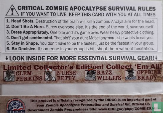 Zombie Apocalypse 1¼ size (Limited Edition) - Bild 2