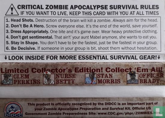 Zombie Apocalypse 1¼ size (Limited Edition) - Afbeelding 2