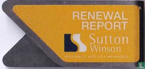 Renewal Report Sutton Winson  - Image 1