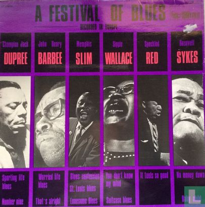 A Festival of Blues-Recorded in Europe - Image 1