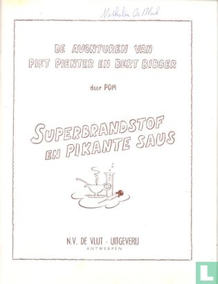 Superbrandstof en pikante saus - Afbeelding 3