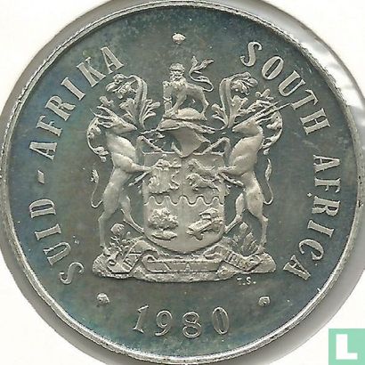 Zuid-Afrika 1 rand 1980 (PROOF) - Afbeelding 1