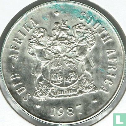 Afrique du Sud 1 rand 1987 (argent) - Image 1