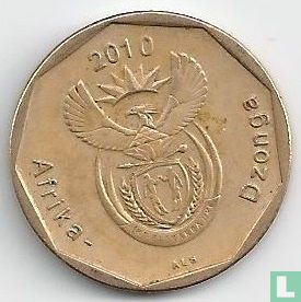 South Africa 50 cents 2010 - Image 1