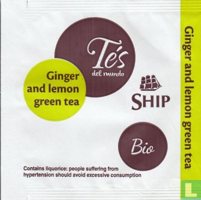 Ginger and lemon green tea - Image 1