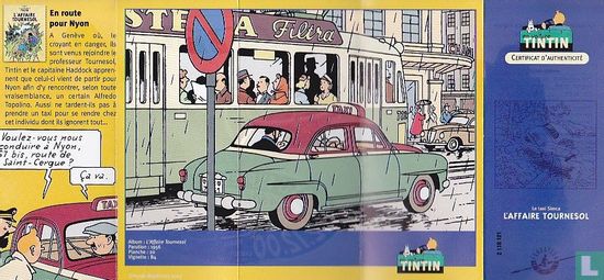 Le taxi Simca - L'affaire Tournesol - Afbeelding 1