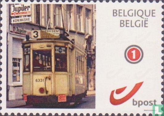 Tram à Anvers