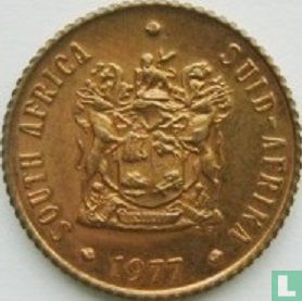 Zuid-Afrika ½ cent 1977 - Afbeelding 1