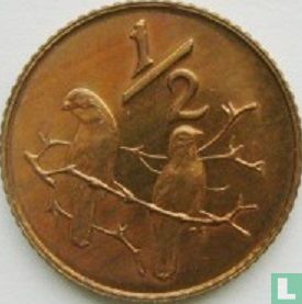 Zuid-Afrika ½ cent 1977 - Afbeelding 2