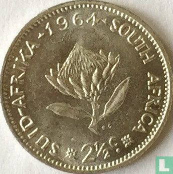 Afrique du Sud 2½ cents 1964 - Image 1