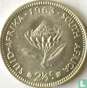 Zuid-Afrika 2½ cents 1963 - Afbeelding 1