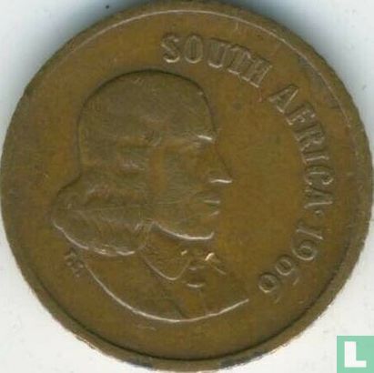South Africa 1 cent 1966 (SOUTH AFRICA) - Image 1