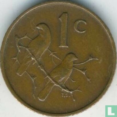 Afrique du Sud 1 cent 1966 (SOUTH AFRICA) - Image 2