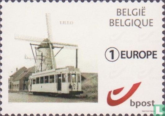 Tram in Antwerpen (Lillo)