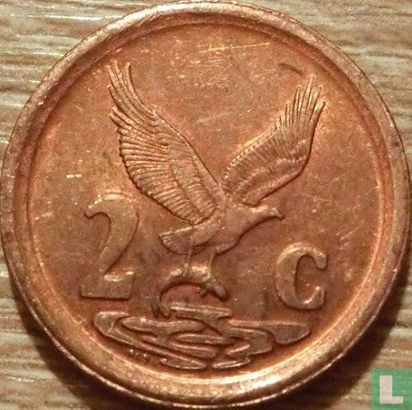 Afrique du Sud 2 cents 1995 - Image 2