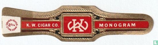 KW - K. W. Cigar Co. - Monogram - Bild 1
