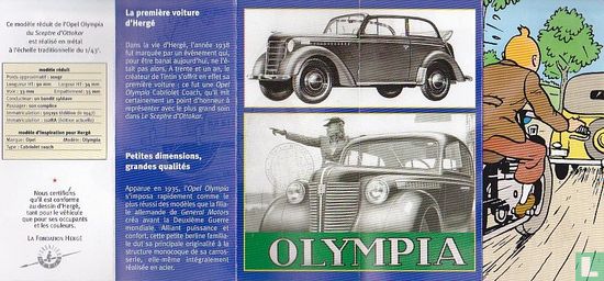 L'Opel Olympia cabriolet - Le Sceptre d'Ottokar  - Afbeelding 2