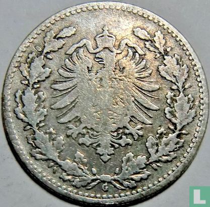 German Empire 50 pfennig 1877 (G) - Image 2