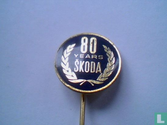 80 Years Skoda [blauw]