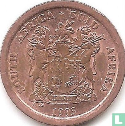 Afrique du Sud 5 cents 1993 - Image 1