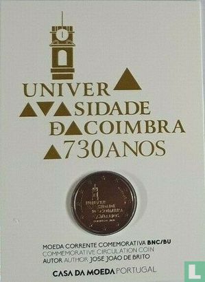 Portugal 2 euro 2020 (folder) "730 years University of Coimbra" - Afbeelding 1