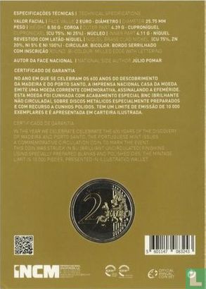Portugal 2 euro 2019 (folder) "600th anniversary Discovery of Madeira and Porto Santo" - Afbeelding 2