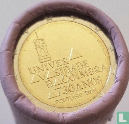Portugal 2 euro 2020 (roll) "730 years University of Coimbra" - Image 1